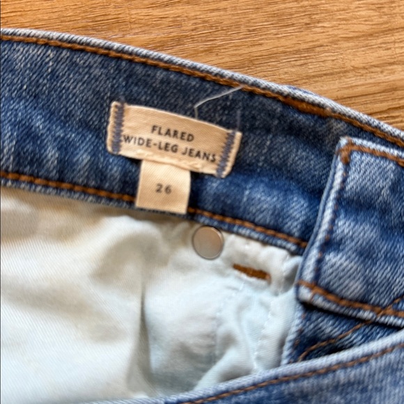 MADEWELL Flared wide leg jeans - Picture 5 of 8